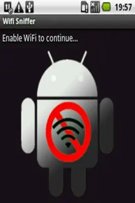 Wifi Sniffer android App screenshot 0